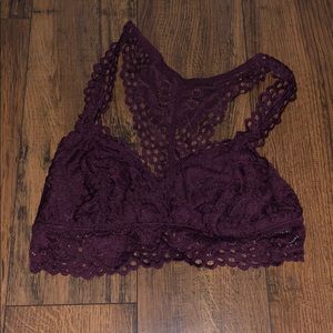 Aerie Maroon Bralette